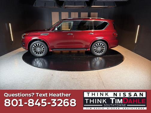 Coulis Red Pearl 2023 Nissan Armada Platinum 4WD