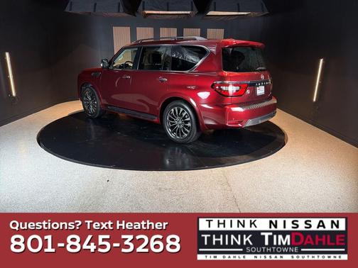 Coulis Red Pearl 2023 Nissan Armada Platinum 4WD