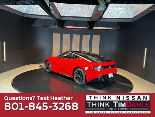 Solid Red/Super Black 2025 Nissan Z Performance Automatic Transmission