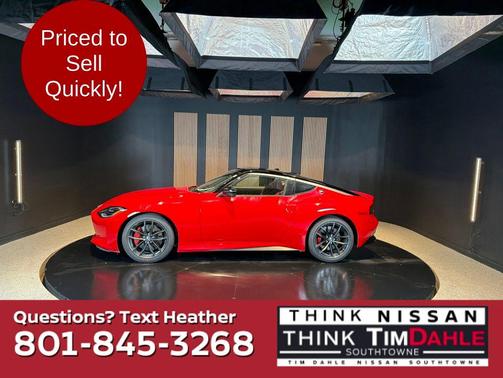 Solid Red/Super Black 2025 Nissan Z Performance Automatic Transmission
