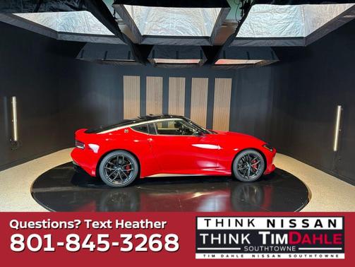 Solid Red/Super Black 2025 Nissan Z Performance Automatic Transmission