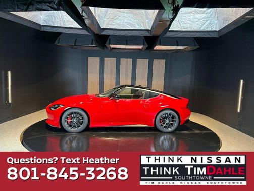 Solid Red/Super Black 2025 Nissan Z Performance Automatic Transmission