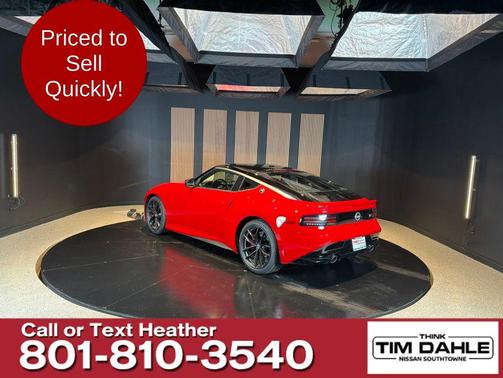Solid Red/Super Black 2025 Nissan Z Performance Automatic Transmission