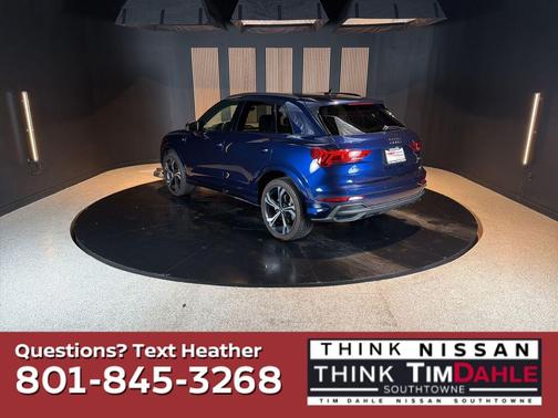 Blue 2023 Audi Q3 45 S line Premium Plus