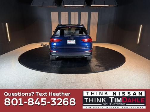 Blue 2023 Audi Q3 45 S line Premium Plus