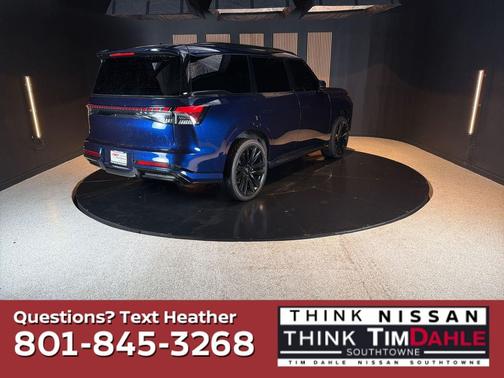 Grand Blue 2025 INFINITI QX80 SENSORY AWD