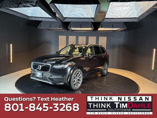 Onyx Black Metallic 2019 Volvo XC90 T6 Momentum
