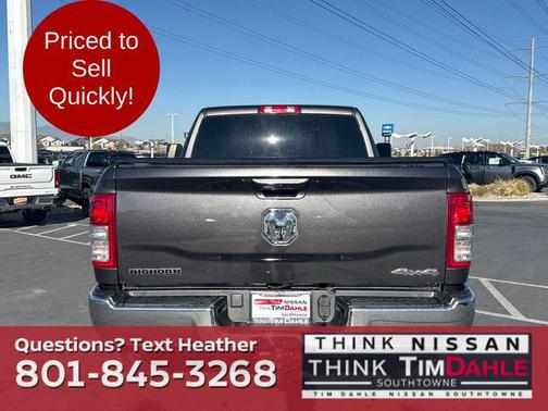 2022 RAM 2500 Big Horn Crew Cab 4x4 6'4' Box