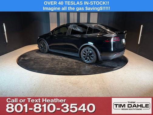 Black 2022 Tesla Model X Plaid Tri Motor All-Wheel Drive