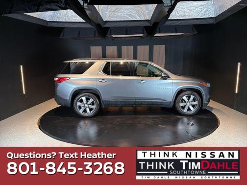 Satin Steel Metallic 2020 Chevrolet Traverse LT Leather