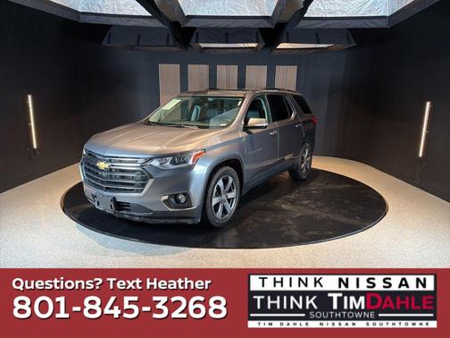 Satin Steel Metallic 2020 Chevrolet Traverse LT Leather