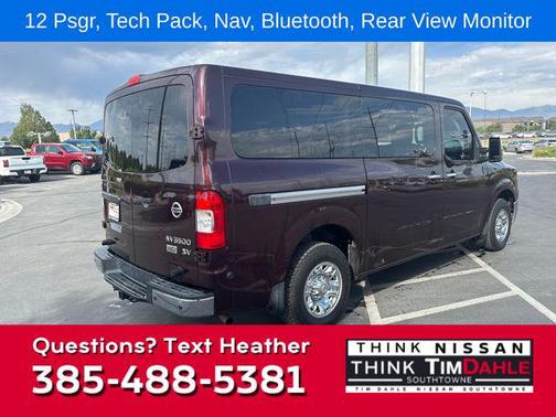 2014 Nissan NV Passenger NV3500 HD S V8
