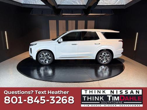 Hyper White 2021 Hyundai PALISADE Calligraphy
