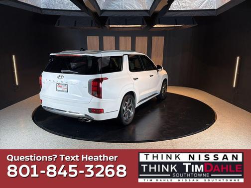Hyper White 2021 Hyundai PALISADE Calligraphy
