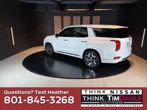 Hyper White 2021 Hyundai PALISADE Calligraphy
