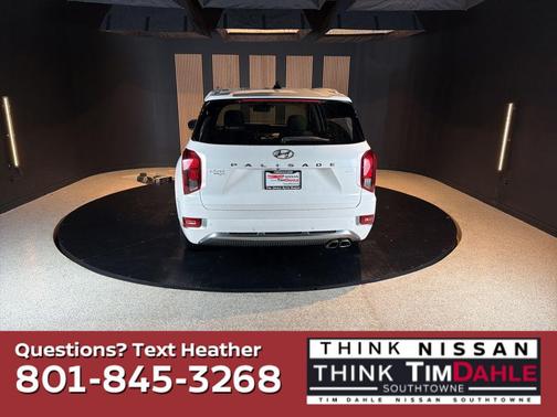 Hyper White 2021 Hyundai PALISADE Calligraphy