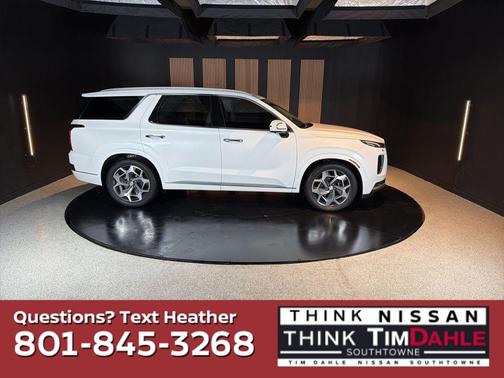 Hyper White 2021 Hyundai PALISADE Calligraphy