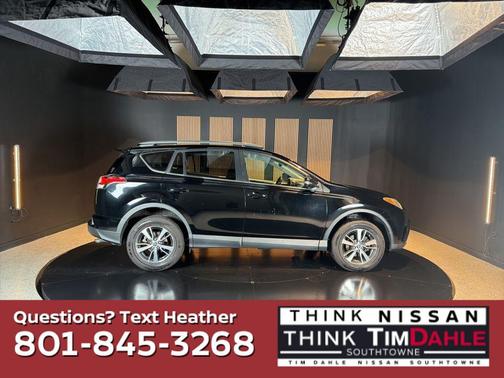 Black 2018 Toyota RAV4 XLE
