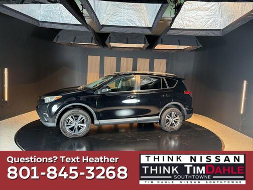 Black 2018 Toyota RAV4 XLE