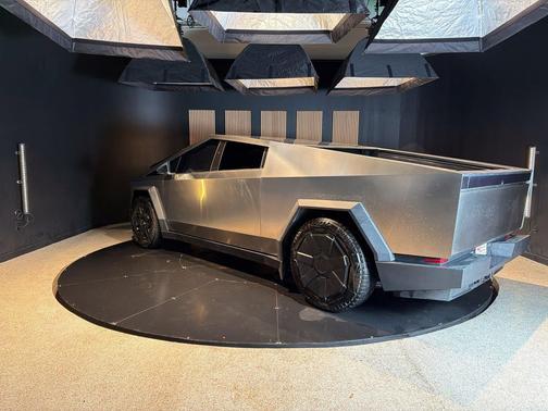 Silver 2024 Tesla Cybertruck All-Wheel Drive