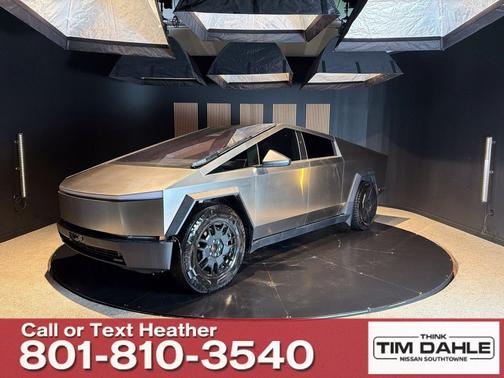 Silver 2024 Tesla Cybertruck All-Wheel Drive