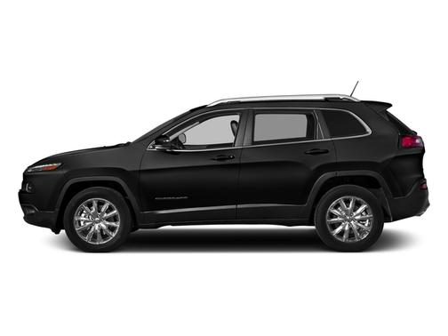 Diamond Black Crystal Pearlcoat 2017 Jeep Cherokee Limited