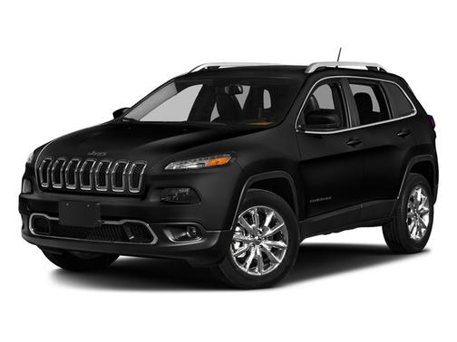 Diamond Black Crystal Pearlcoat 2017 Jeep Cherokee Limited
