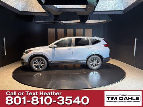 Gray 2020 Honda CR-V AWD EX-L
