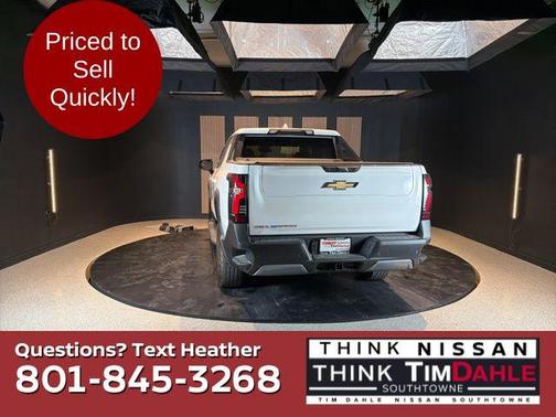 Summit White 2025 Chevrolet Silverado EV LT