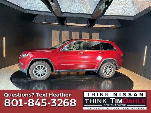 Deep Cherry Red Crystal Pearlcoat 2014 Jeep Grand Cherokee Limited