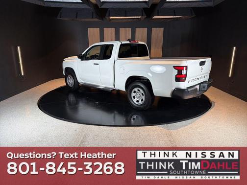 Glacier White 2025 Nissan Frontier S