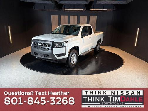 Glacier White 2025 Nissan Frontier S