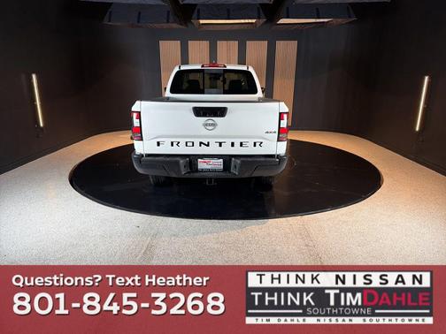 Glacier White 2025 Nissan Frontier S