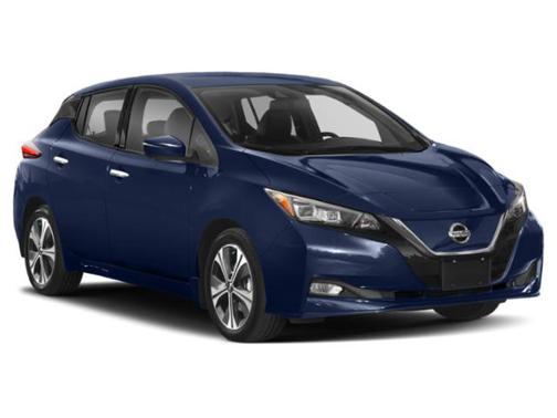 Gun Metallic 2021 Nissan Leaf SL PLUS 62 kWh