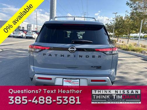 2025 Nissan Pathfinder Platinum 4WD