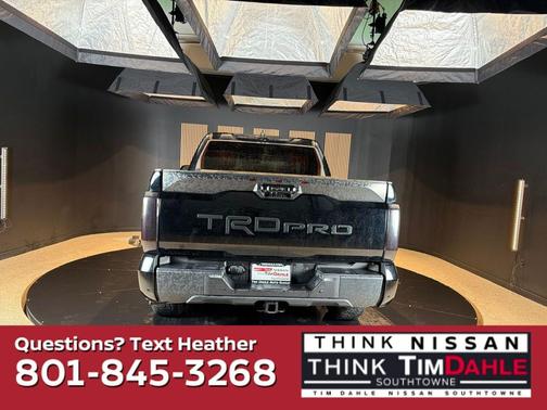 Midnight Black Metallic 2024 Toyota Tundra Hybrid TRD Pro
