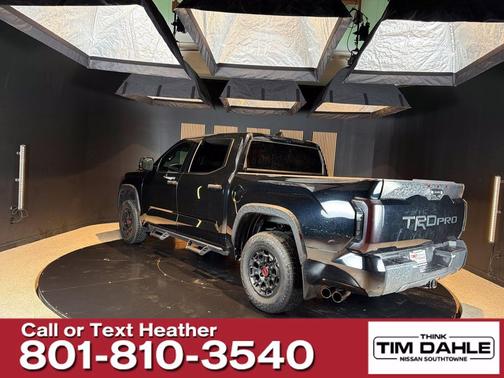 Midnight Black Metallic 2024 Toyota Tundra Hybrid TRD Pro