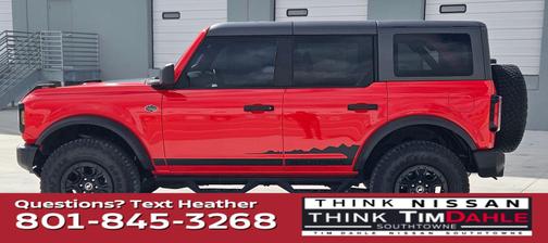 Race Red 2023 Ford Bronco Wildtrak