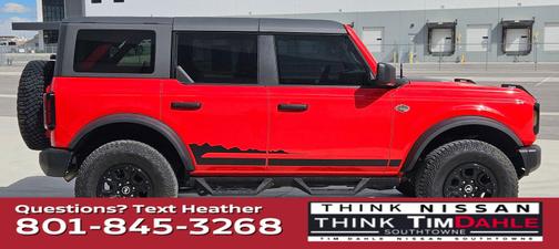 Race Red 2023 Ford Bronco Wildtrak