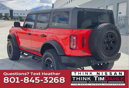 Race Red 2023 Ford Bronco Wildtrak