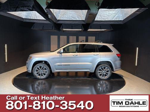 Billet Silver Metallic Clearcoat 2019 Jeep Grand Cherokee High Altitude