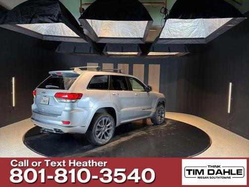 Billet Silver Metallic Clearcoat 2019 Jeep Grand Cherokee High Altitude