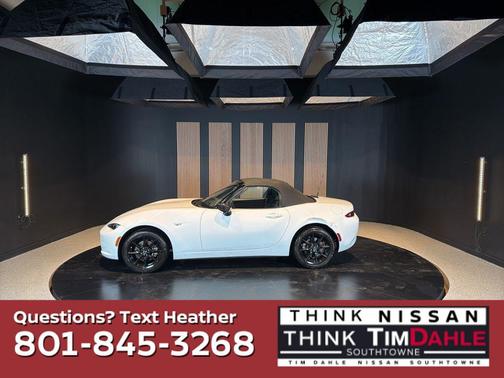 Arctic White 2020 Mazda MX-5 Miata Sport