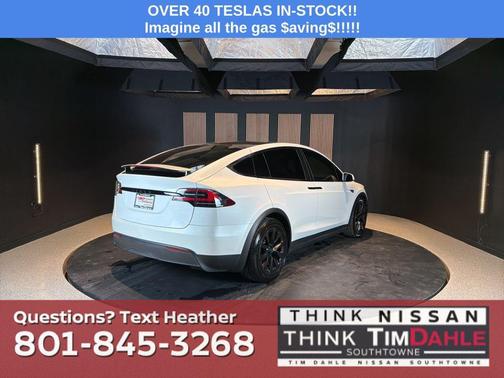 White 2022 Tesla Model X Plaid Tri Motor All-Wheel Drive