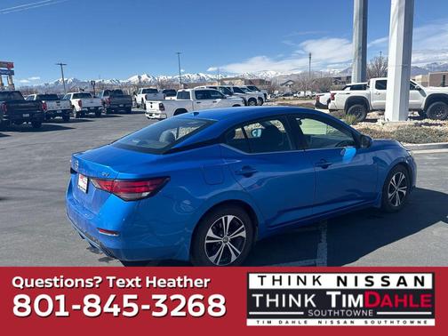 Electric Blue Metallic 2023 Nissan Sentra SV
