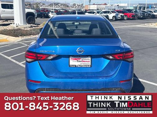 Electric Blue Metallic 2023 Nissan Sentra SV