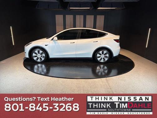 White 2021 Tesla Model Y Long Range Dual Motor All-Wheel Drive