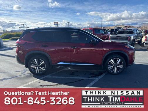 Scarlet Ember Tintcoat 2021 Nissan Rogue Platinum