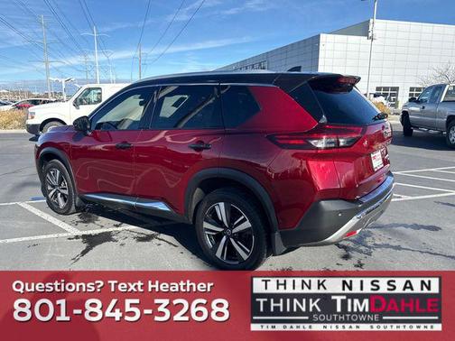 Scarlet Ember Tintcoat 2021 Nissan Rogue Platinum