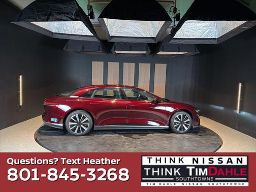 Maroon 2024 Lucid Air Touring